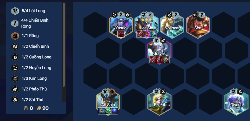 Cách chơi đội hình Lee Sin Lôi Long DTCL Mùa 7.5 728728 Đội hình Lee Sin Lôi Long DTCL Mùa 7.5