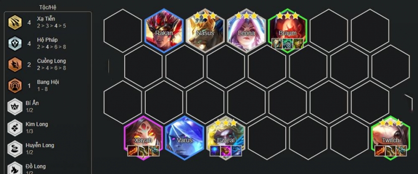 Giai đoạn cuối game hoàn thiện đội hình Hộ Pháp Xạ Tiễn Hoàn thiện mốc 4 Xạ Tiễn với Varus và Xayah