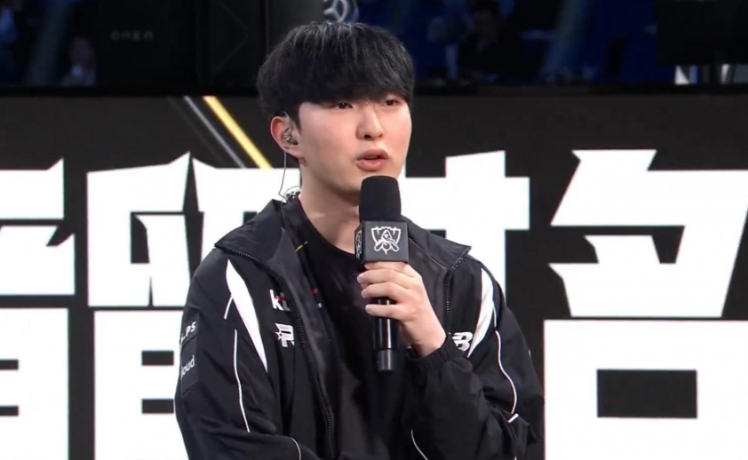 Deokdam phát biểu trước trận Bán kết CKTG 2025 Deokdam tự tin thách thức Gen.G trên sân khấu
