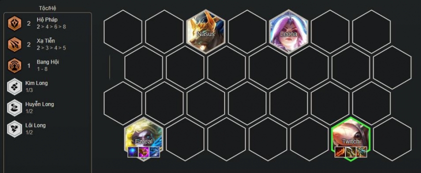 Giai đoạn đầu game đội hình Hộ Pháp Xạ Tiễn Chiến thuật đầu game DTCL mùa 7.5