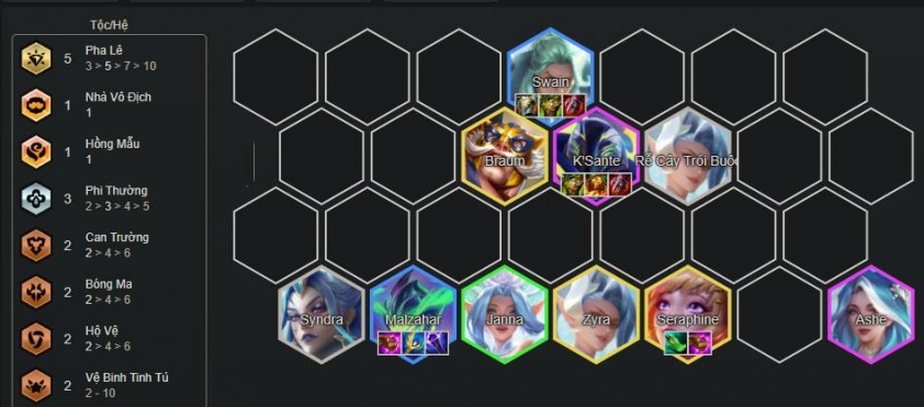 Chiến thuật cuối game đội hình Malzahar Pha Lê