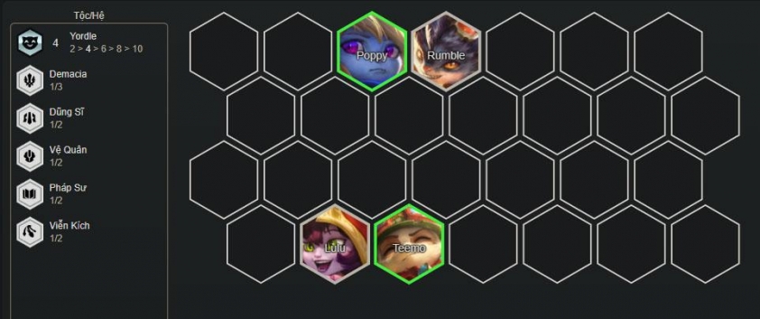 Khởi đầu với các tướng Yordle và ghép trang bị mở khóa Poppy