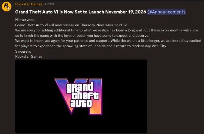 Vừa thông báo delay GTA 6, công ty mẹ của Rockstar Games đã phải trả giá đắt Thông báo trì hoãn GTA 6 ảnh hưởng thị trường