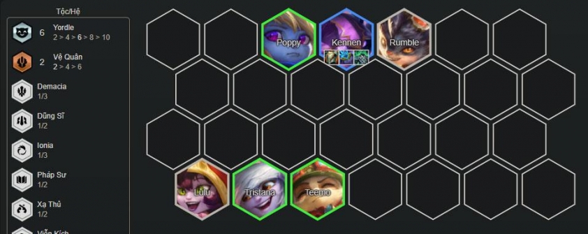 Reroll mở khóa Kennen, eco vàng và lên cấp đều đặn