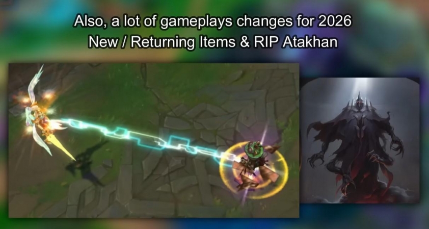 Rò rỉ loạt thông tin siêu hot về LMHT mùa 2026: Shyvana làm lại, Atakhan bị xóa 749155 Trang bị Kiếm Súng Hextech trở lại LMHT mùa 2026
