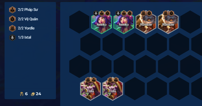 Giai đoạn đầu game Targon DTCL Mùa 16