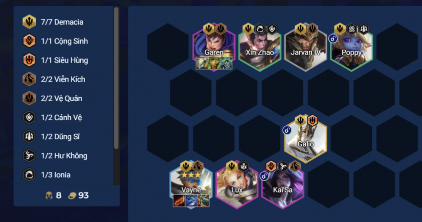 Chiến thuật reroll và giữ sức mạnh giữa trận