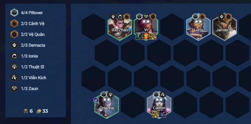 Đội hình Xạ Thủ DTCL Mùa 16 đầu game