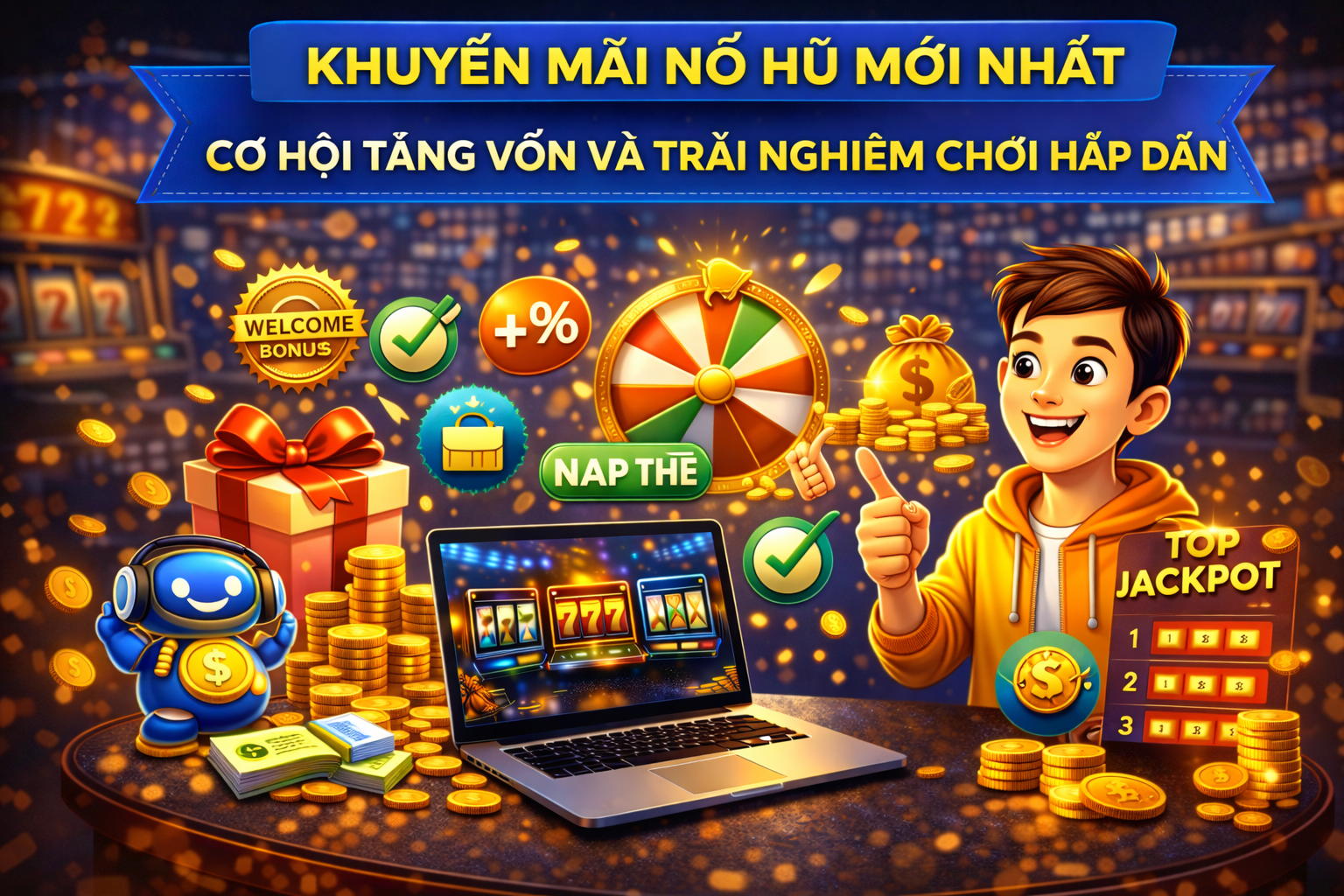 Khuyến mãi nổ hũ hấp dẫn